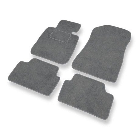Velurové koberečky pro BMW Řada 1 E81/E87 (2004-2013) - autokoberece - rohožky - DGS Autodywan - šedá
