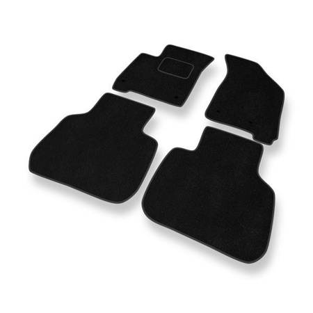 Velurové koberečky pro Fiat Freemont (2011-2016) - autokoberece - rohožky - DGS Autodywan - černá