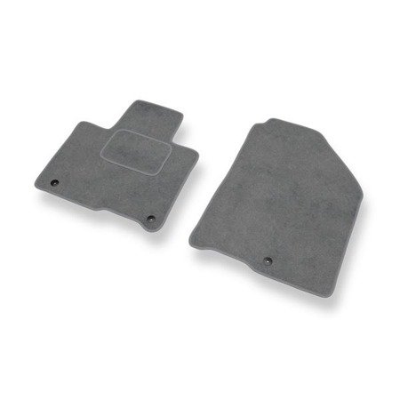 Velurové koberečky pro Kia Sorento III (2014-2020) - autokoberece - rohožky - DGS Autodywan - šedá