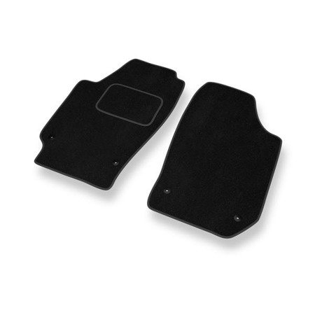 Velurové koberečky pro SEAT Cordoba II 6L (2002-2009) - autokoberece - rohožky - DGS Autodywan - černá