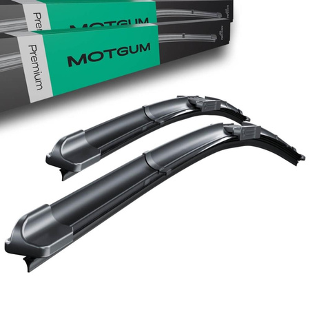 Automobilové stěrače na přední sklo pro Mazda 6 III Kombi, Sedan (09.2012-....) - Motgum - listy ploché Premium