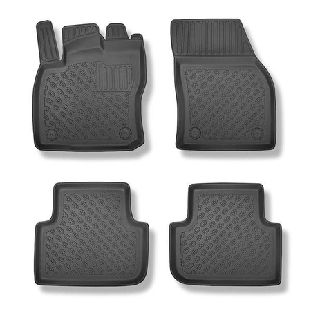 Koberčky TPE pro Volkswagen Tiguan II SUV (05.2016-10.2023) - autokoberce - vaničky - rohožky - Aristar - Cool liner - sada - 4 ks