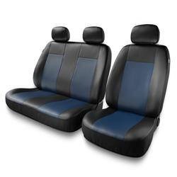 Univerzální autopotahy pro Mercedes-Benz Vito W638, W639 (1996-2014) - potahy na autosedadla - návleky na autosedačky - Auto-Dekor - Comfort 2+1 - modrá