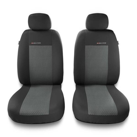 Univerzální autopotahy pro Citroen C1 I, II (2005-2021) - potahy na autosedadla - návleky na autosedačky - Auto-Dekor - Elegance 1+1 - P-2