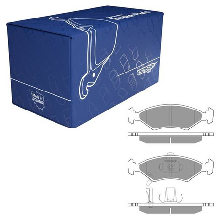 Brzdové destičky pro Kia Shuma I Hatchback (1996-2001) - Tomex - TX 10-29 (přední náprava)