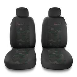 Univerzální autopotahy pro Mazda CX-9 (2006-2016) - potahy na autosedadla - návleky na autosedačky - Auto-Dekor - Elegance 1+1 - zelená